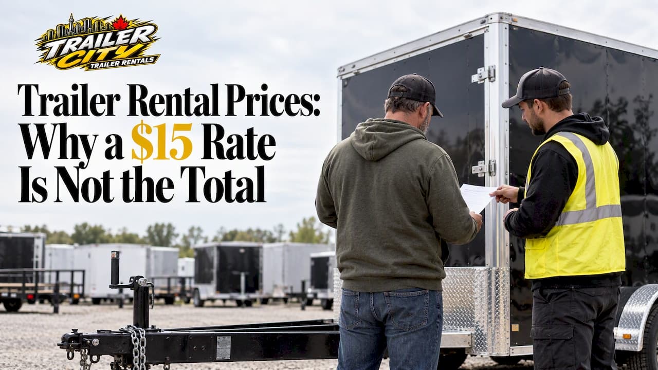 Trailer Rental Prices: Why a $15 Rate Is Not the Total