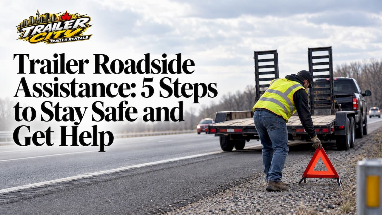 Trailer Roadside Assistance: 5 Steps to Stay Safe and Get Help